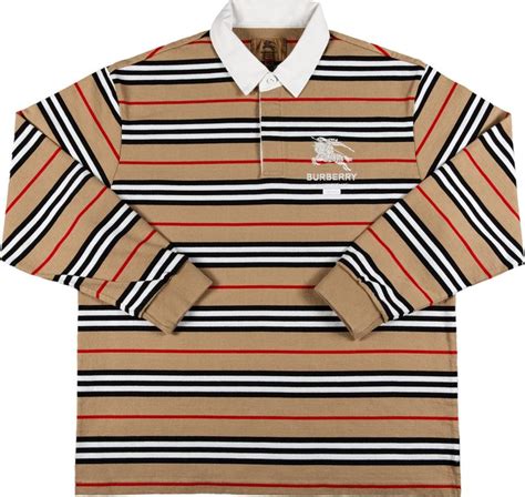 supreme burberry rugby|supreme x burberry goat.